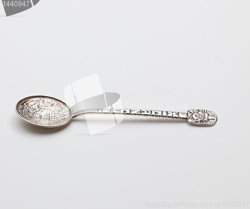 Image of Antique sterling silver spoon