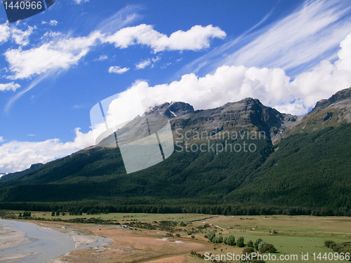 Image of Rolling countryside in New Zealand