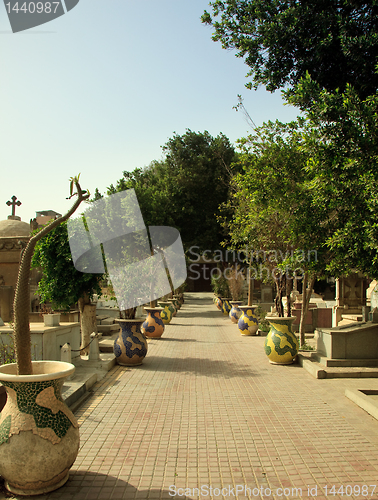 Image of Coptic Christian tombs in Cairo