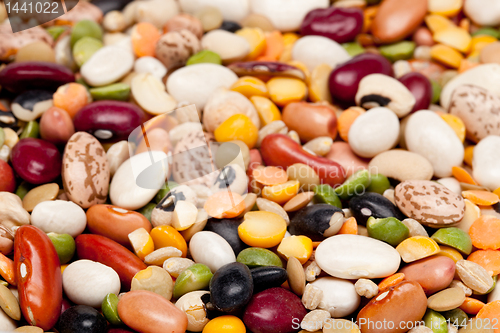 Image of Mix of 17 beans and barley