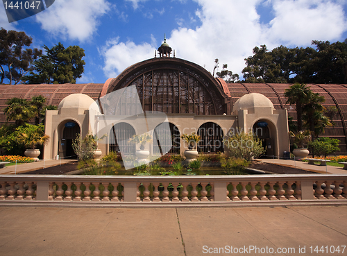 Image of Botanical Building in Balboa Park in San Diego