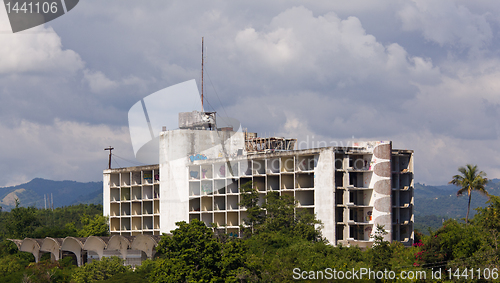 Image of Ruined Hotel in Puerto Rico