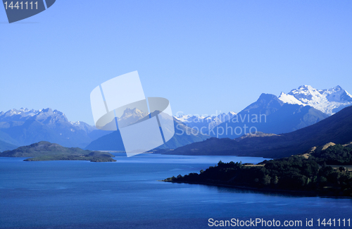 Image of Queenstown and Remarkables range