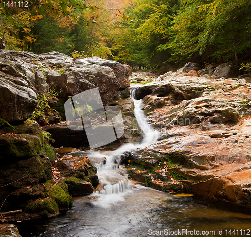 Image of Water rushing down river