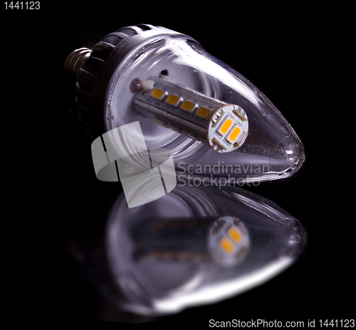 Image of Modern LED candle bulb