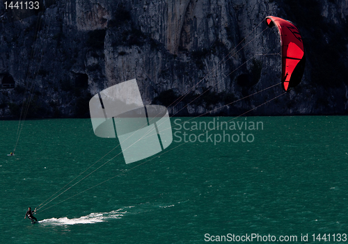 Image of Parasurfing on Lake Garda