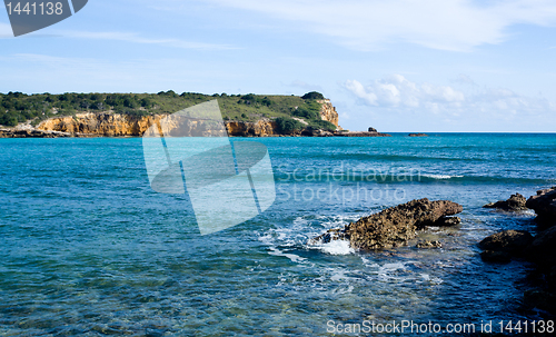 Image of Rocky headland off Puerto Rico