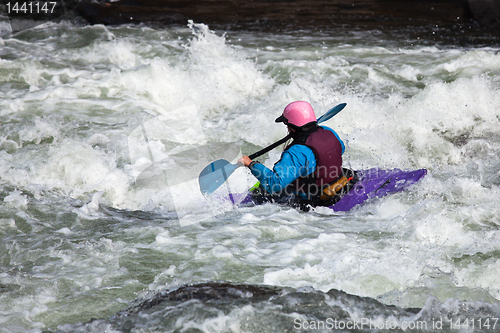 Image of White water kayaking