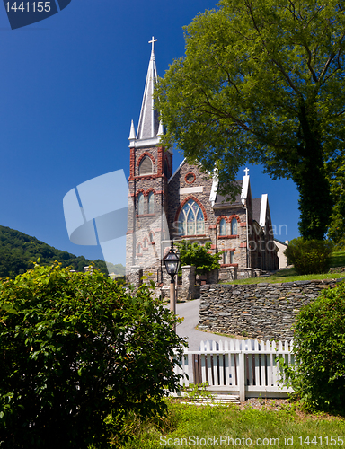 Image of Stone church of Harpers Ferry a national park