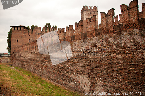 Image of Castel Vecchio battlements