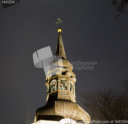 Image of Bronze spire on Dome church