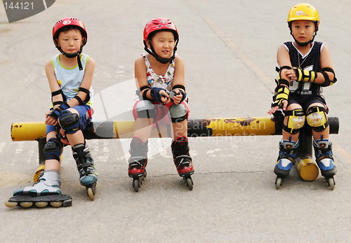 Image of Boy skaters