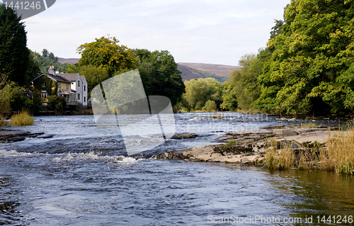 Image of Wide river scene in Wales