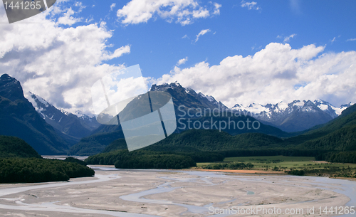 Image of Rolling countryside in New Zealand