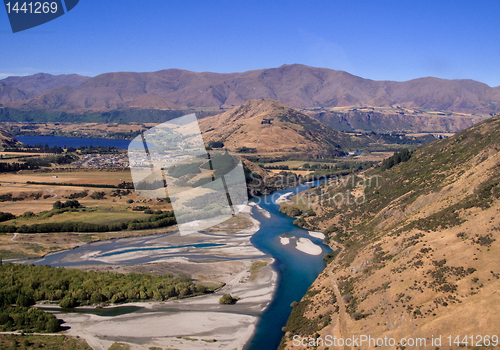 Image of Queenstown and Remarkables range