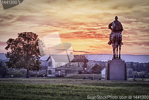 Image of Stonewall Jackson at Manassas Battlefield