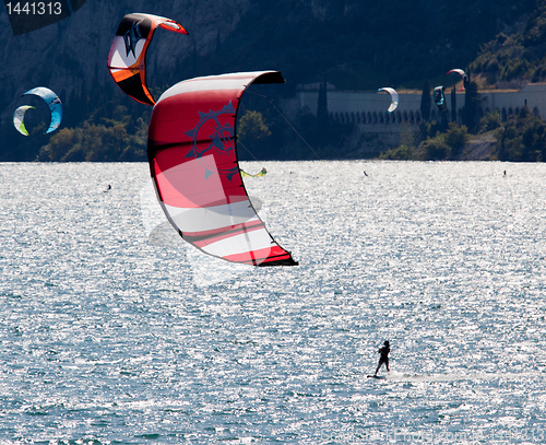 Image of Parasurfing on Lake Garda