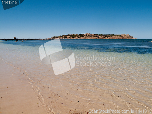 Image of Beach at Granite Island near Victor Harbor