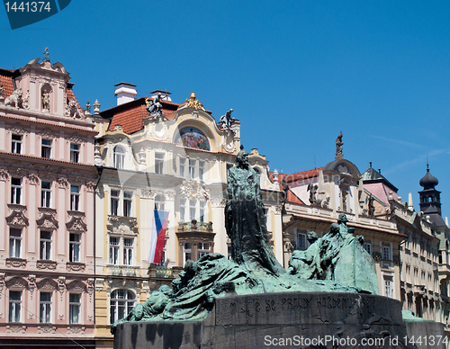 Image of Old statue in Prague