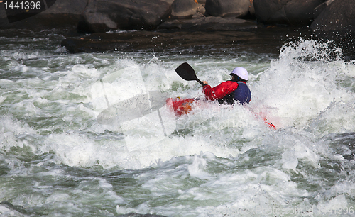 Image of White water kayaking