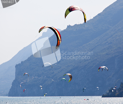 Image of Parasurfing on Lake Garda