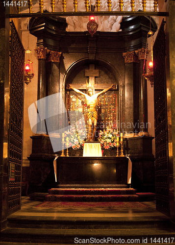 Image of Ornate Catholic Altar