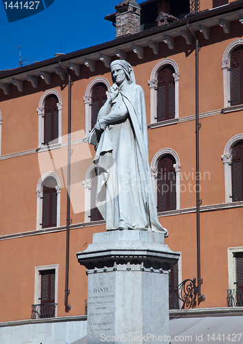 Image of Statue of Dante in Verona