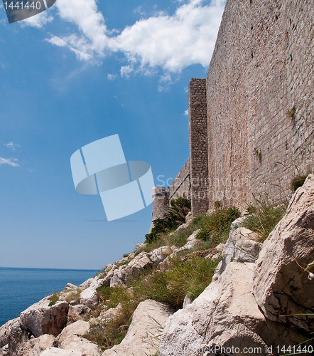 Image of Medieval fort in Dubrovnik