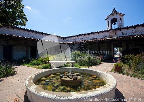 Image of Casa de Estudillo with fountain