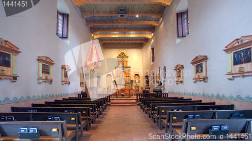 Image of Interior of San Diego Mission