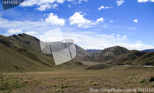 Image of Rolling countryside in New Zealand