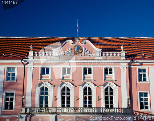 Image of Parliament building in Tallinn