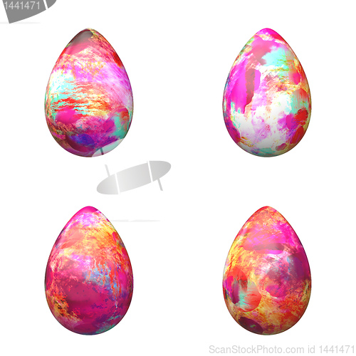 Image of easter eggs