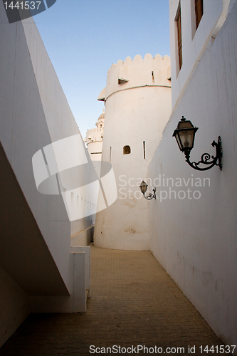 Image of Alley in old fort in UAE