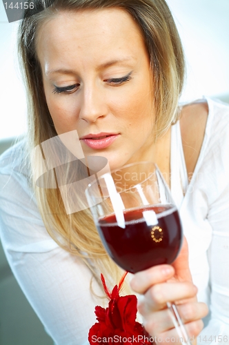 Image of Women with wine