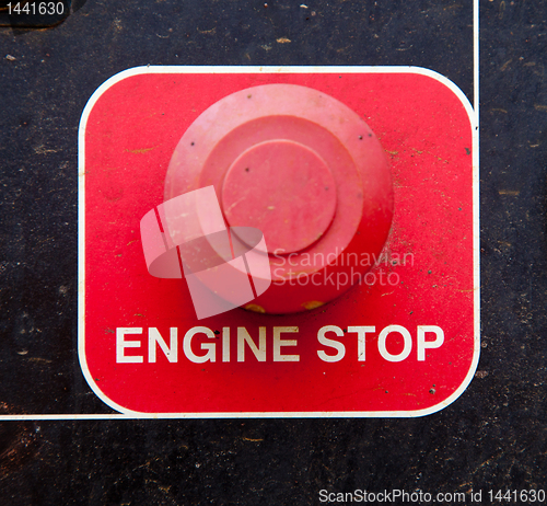 Image of Engine Stop Button