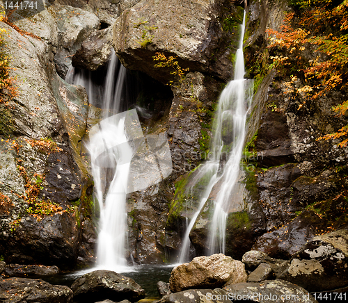 Image of Bash Bish falls in Berkshires