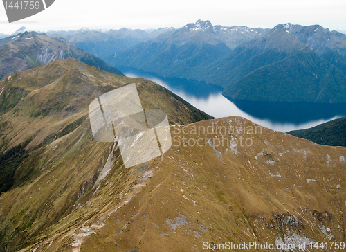 Image of Mountains near Queenstown in New Zealand