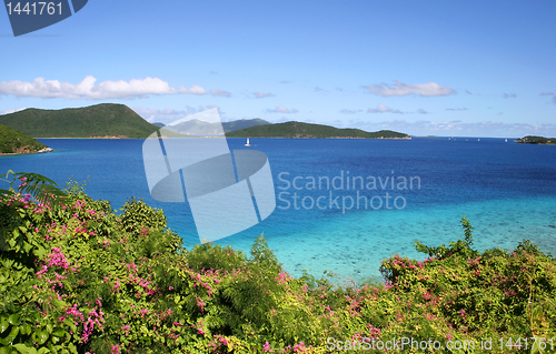 Image of Blue Ocean off St John