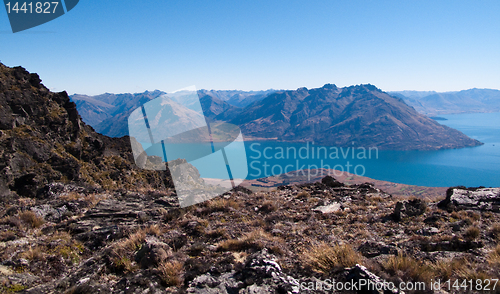 Image of Queenstown and Remarkables range