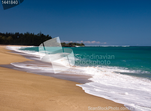 Image of Lumahai beach on Kauai