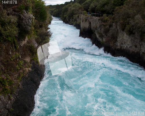 Image of Huka falls in New Zealand