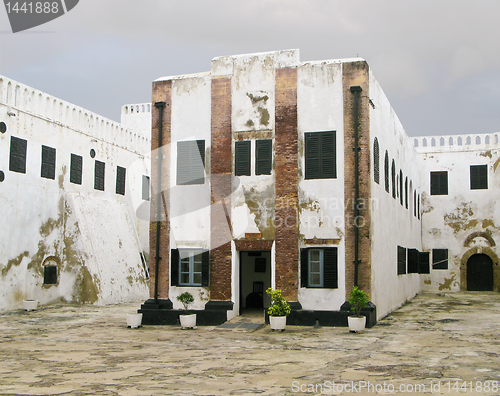 Image of Interior of Elmina Castle in Ghana