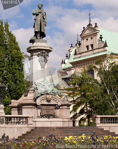 Image of Mickiewicz statue