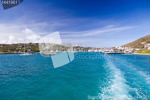 Image of Red Hook harbor on St Thomas