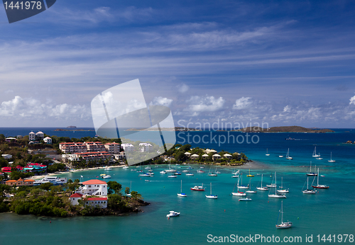 Image of Entering Cruz Bay on St John