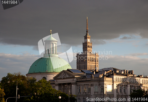 Image of Warsaw skyline