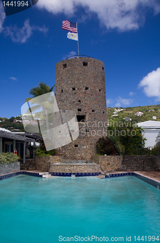 Image of Blackbeards Tower in St Thomas