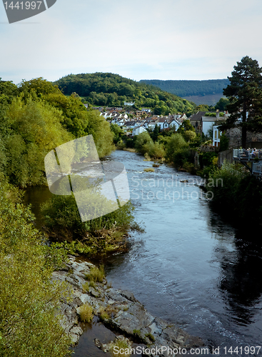 Image of View of Llangollen