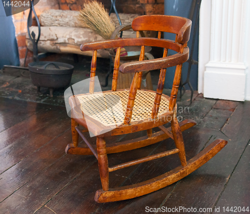 Image of Childs rocking chair